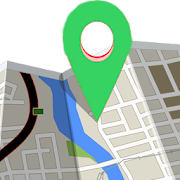 Location GPS - real time position map  Icon