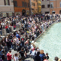 Fontana Di Trevi con il Pienone di 