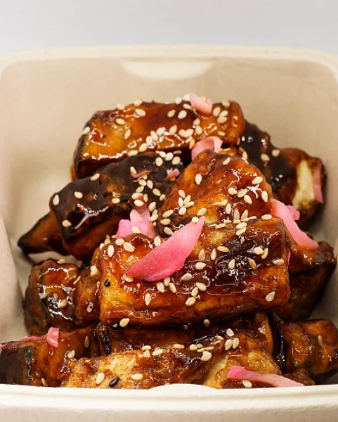 Teriyaki Eggplant & Tofu