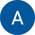 A U