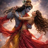 Shreya black butterfly
