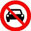 No car