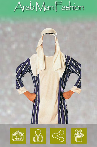 Arab Man Fashion Photo Suit