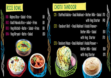 Purani Dehli menu 