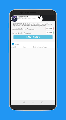 Speed Tatkal - Fastest Ticket Booking for IRCTC