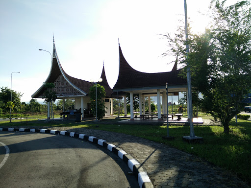 Gazebo at Minangkabau Airport