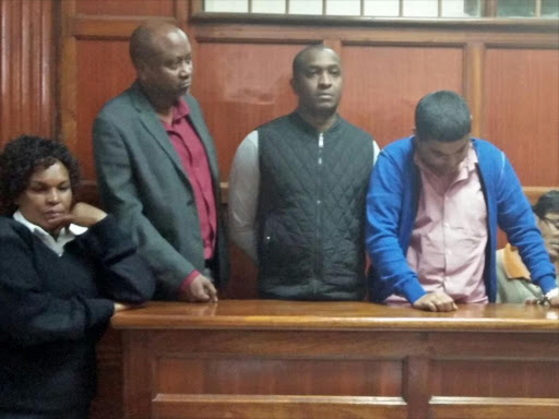 Starehe Politician Steve Mbogo arraigned in connection with a gold scam on January 23, 2017. /CAROLE MAINA