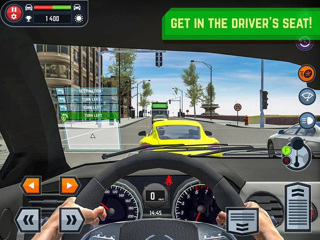   Car Driving School Simulator- 스크린샷 