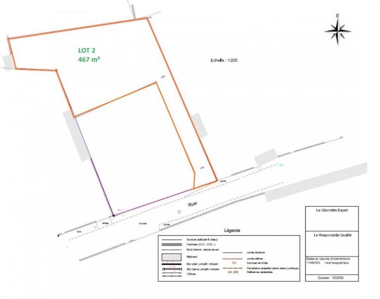 Vente terrain  467 m² à Rivedoux-Plage (17940), 529 000 €