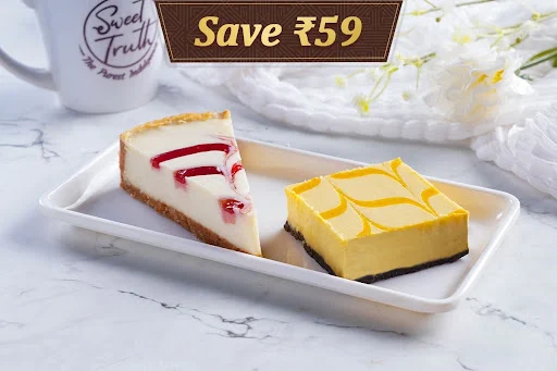 Mango Cheesecake & Strawberry Cheesecake (Box Of 2)