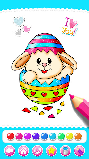 Screenshot Easter Eggs Coloring Book