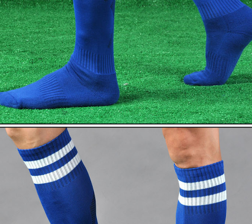 Title 1, Football training socks with non-slip grip and ...