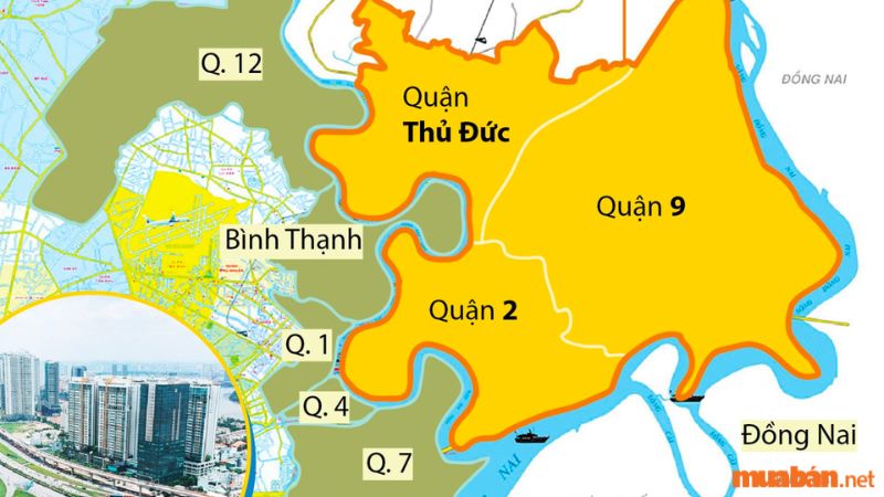  Thủ Đức có vị trí giao thông thuận tiện