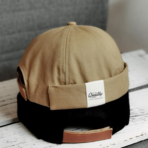 Title 6, Pure cotton breathable mens beanie hat for com...