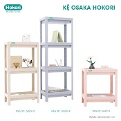 Kệ Osaka Hokori 5529 Việt Nhật | Kệ Nhựa Đa Tầng Nhỏ Gọn, Tiện Lợi, Kệ Đựng Đồ Đa Năng