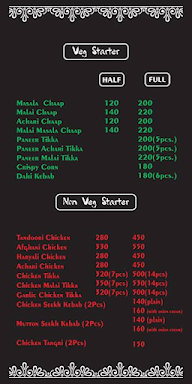 Royal Dhaba menu 3