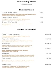 Shawarmaji menu 1