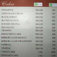 Fnp Cakes N More menu 1