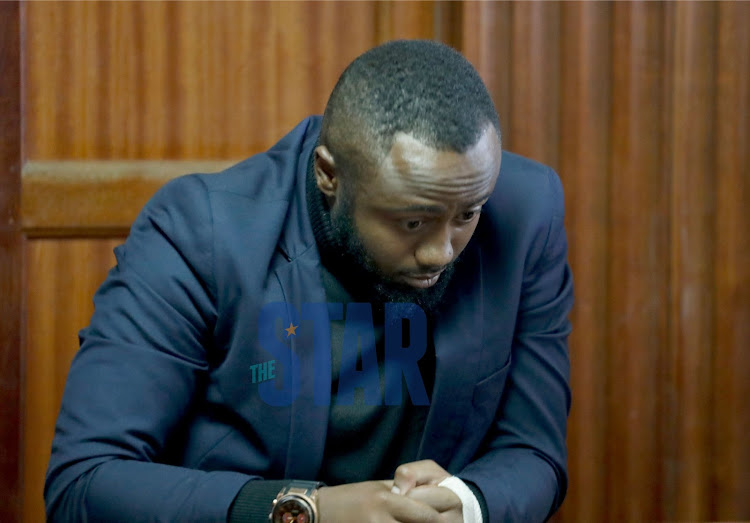 Joseph 'Jowie' Irungu in court on November 20, 2019.