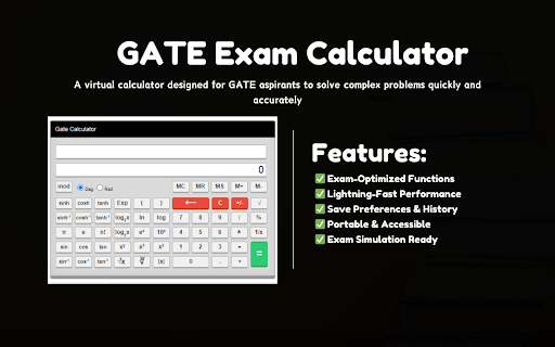 GATE Exam Calculator Preview 1