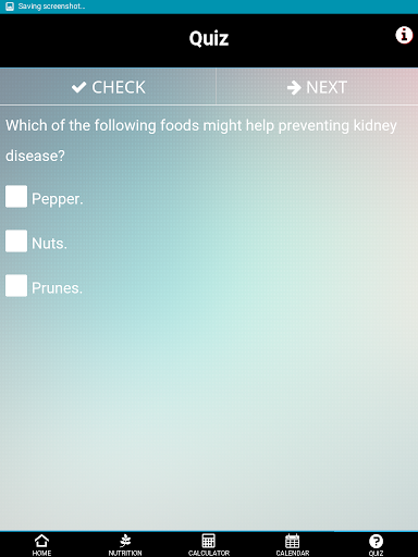 Nutrition Kidney Disease