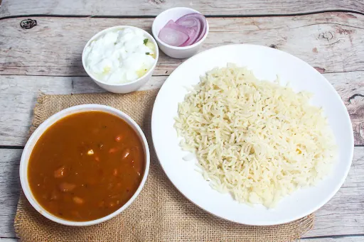 Rajma Chawal Thali