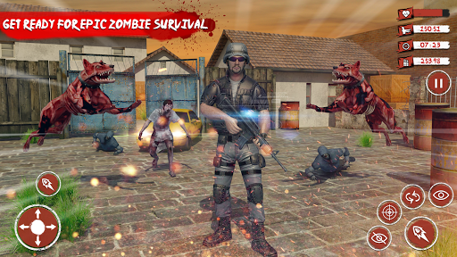 Zombie Target Death Survival Dead Shooting Games APK MOD screenshots 4