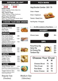 Pizza Vibes menu 2