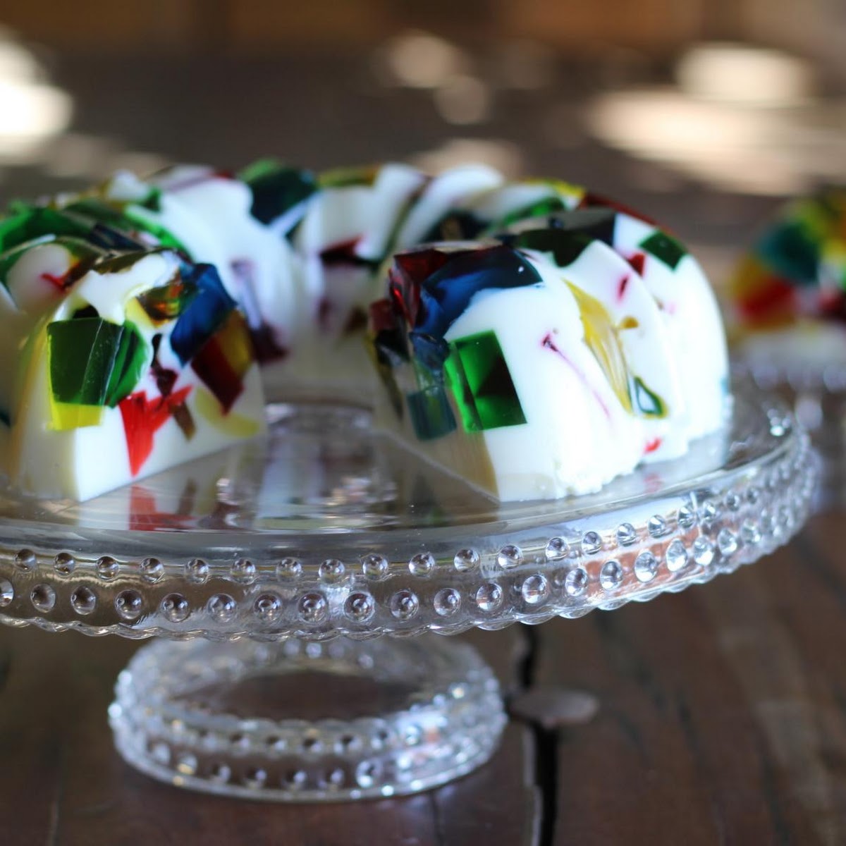 Stained Glass Jello Bundt