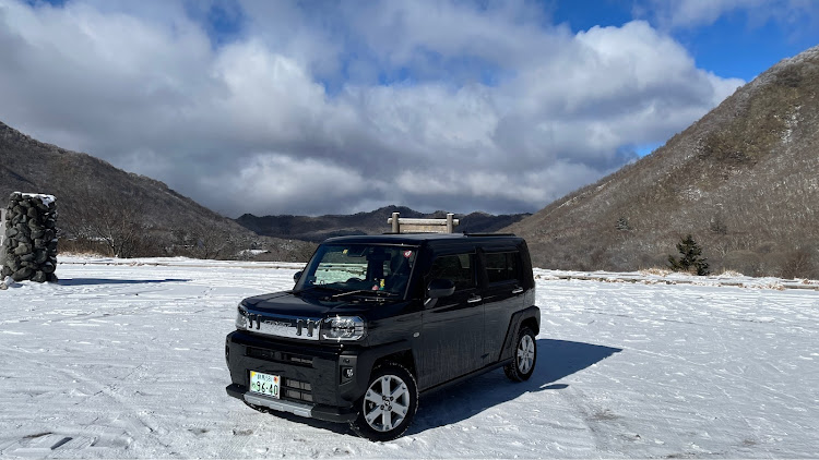 タフトのスノーアタック・赤城山ドライブ・ドライブ・雪に関するカスタム事例の投稿画像1枚目