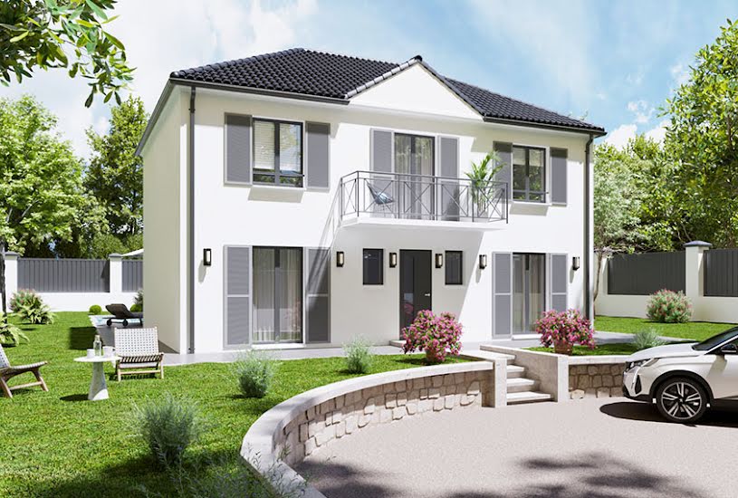  Vente Terrain + Maison - Terrain : 1 400m² - Maison : 119m² à Solers (77111) 