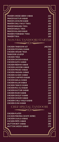 Hotel Akshada Garden & Restaurant menu 7
