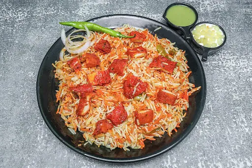 Soya Chaap Biryani