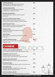 Sherlock's - Lounge & Kitchen menu 4