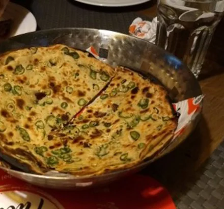 Green Chilli Paratha