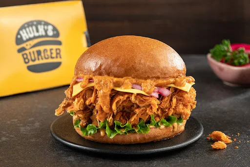 Crispy Butter Chicken Burger