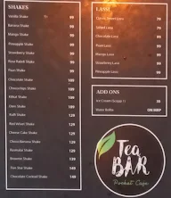 Tea Bar menu 6