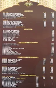 Delhi Zaika menu 3