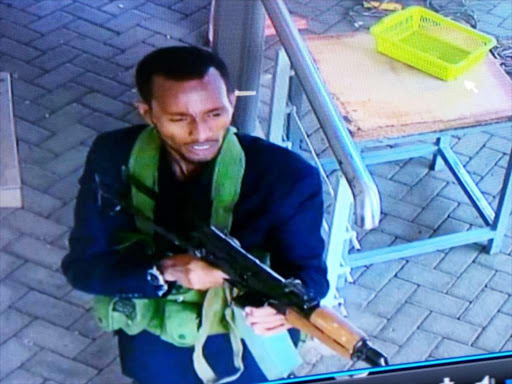 One of the terrorists who was killed during the Dusit attack. /COURTESY