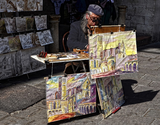 Assisi's painter di Gianni.Saiani  Photos