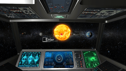 Screenshot Solar Space Exploration VR Vir