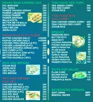 Golden Grill menu 1