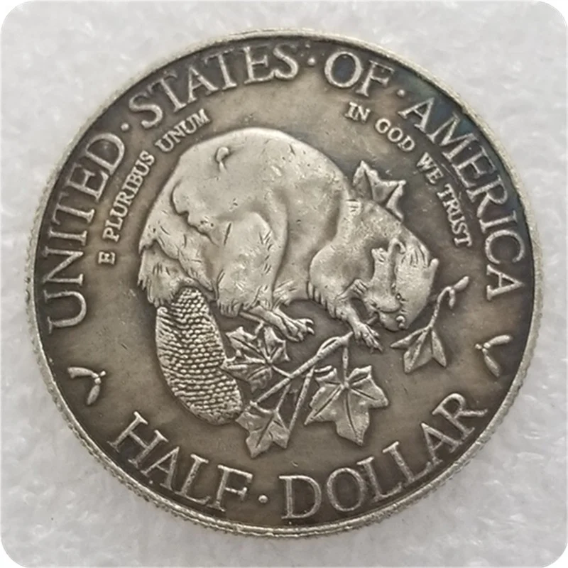 Pièce de Monnaie Commémorative US Half Yuan Antique pour collectionneurs et passionnés d'histoire américaine. Un trésor numismatique à acquérir.