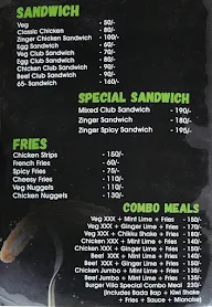 Burger Villa menu 3