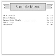 Mahesh Restaurant menu 1