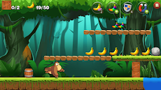 jungle 2 banana monkey runningのおすすめ画像2
