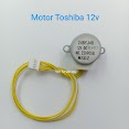 Motor Cánh Vẫy Điều Hòa Đảo Gió Điều Hoà Mô Tơ Máy Lạnh Cho Toshiba 12V