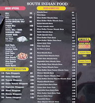 Youth Dosa Restaurant menu 1