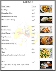 VLS Food Corner menu 1