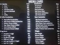 Thane Villa menu 2